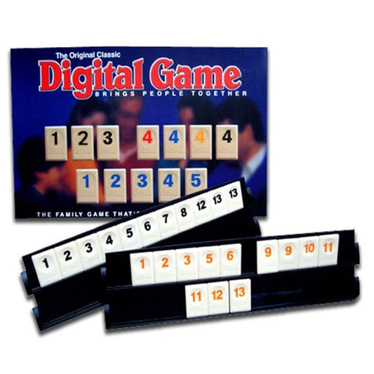 Standard-Israelisches Mahjong, Digitale Mahjong-Karten, Klassisches Rommé-Tischspiel, Requisiten für Mehrspieler-Brettspiele in der Freizeit