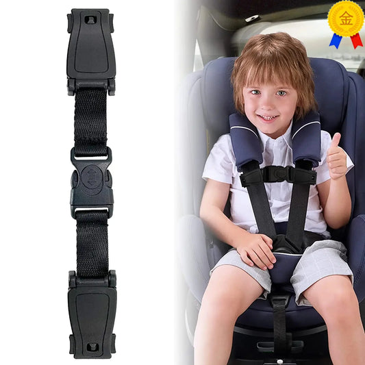 Clip de harnais de poitrine universel pour enfant, Clip de protection antidérapant pour bébé, Compatible avec les sièges, poussettes, cartables, accessoires de voiture