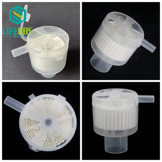 10 stücke Tracheostomie Trach Vent HME Filter Feuchtigkeit Tauscher Tracheostomie Trach Filter Befeuchtung Trach Vent Hme Filter