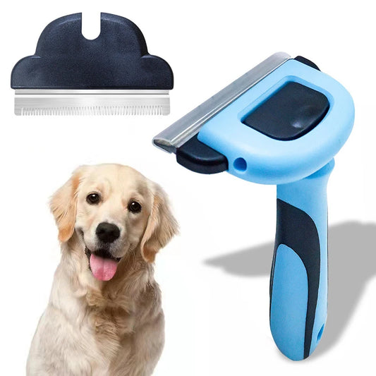 Peignes épilateur pour chien, brosse pour chat, outils de toilettage, accessoire de tondeuse détachable pour animaux de compagnie, fourniture de peignes pour chat et chien